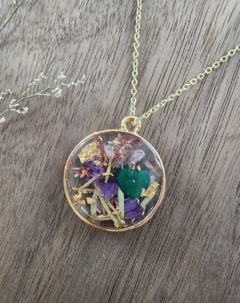 Flower Preservation Special Occasion Keepsake Bracelet Necklace Earrings Hair Clips Bookmark